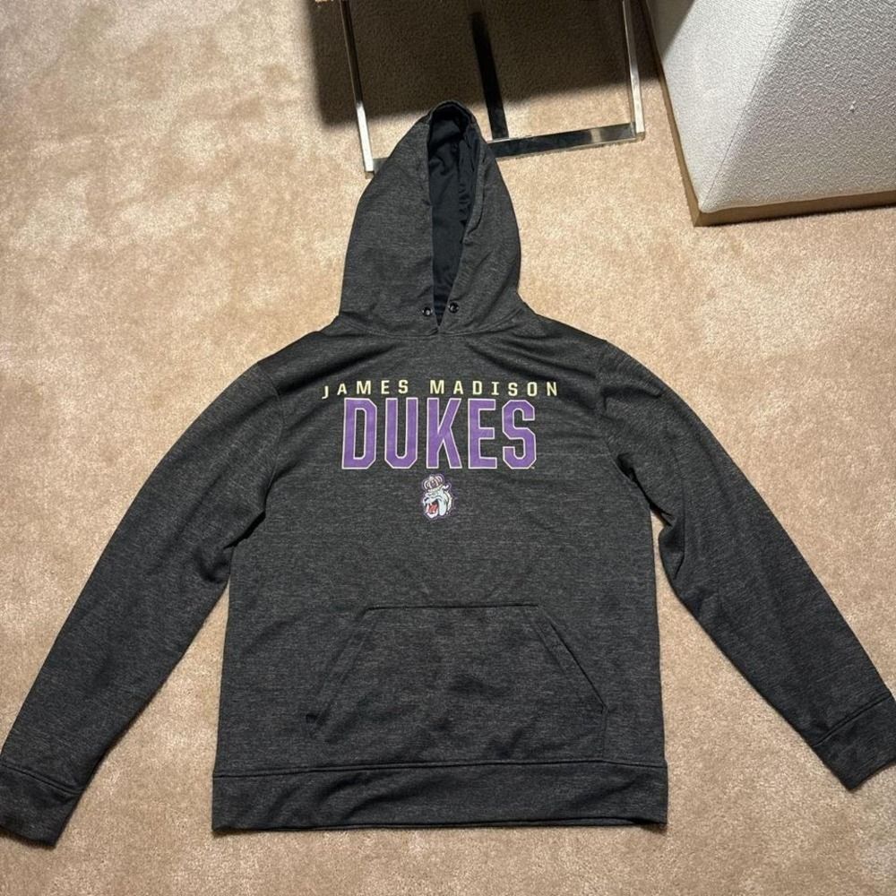 Vintage Thrifted Y2K 90s JMU Hoodie